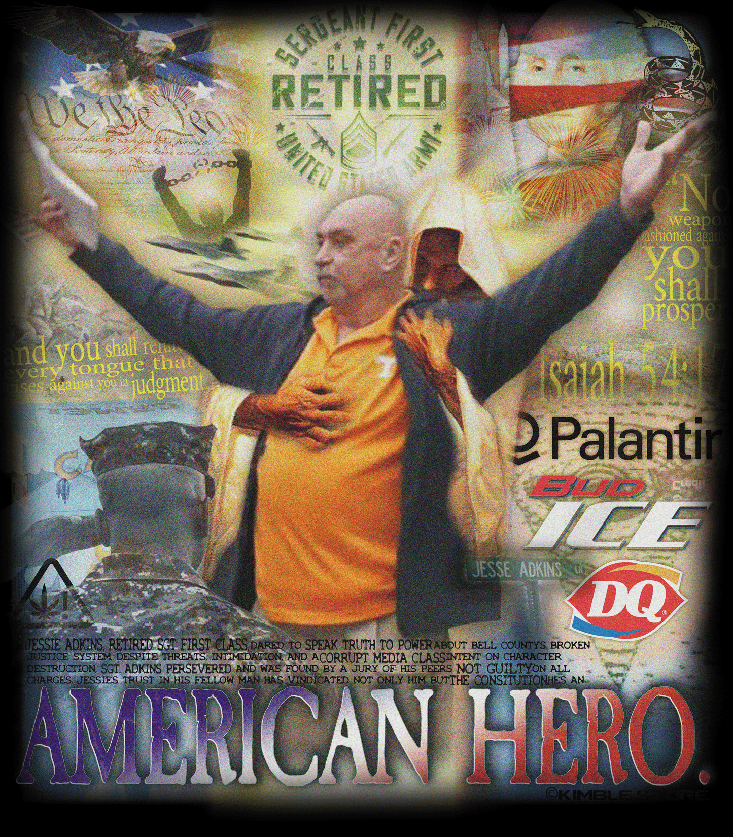 AMERICAN HERO T-SHIRT